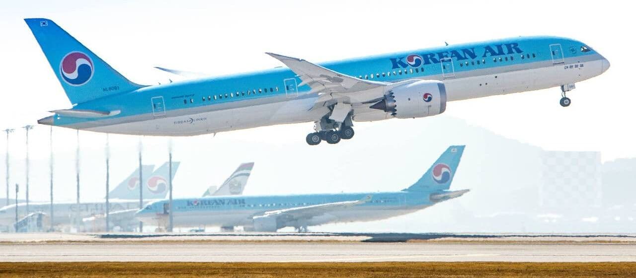 Korean Air занимает первое место в мире по удовлетворенности клиентов 18-й год подряд