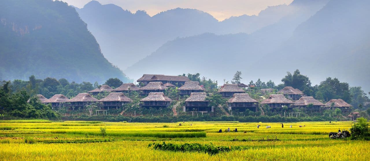 Avana Retreat объявляет о дебюте 36 вилл на террасе рисовых полей в Май Чау, Вьетнам