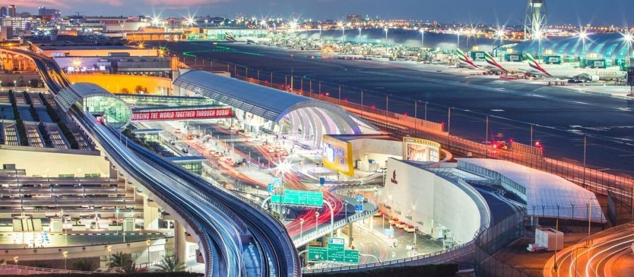 Трафик в аэропорту Дубая вырос, но отстает от пика 2019 года